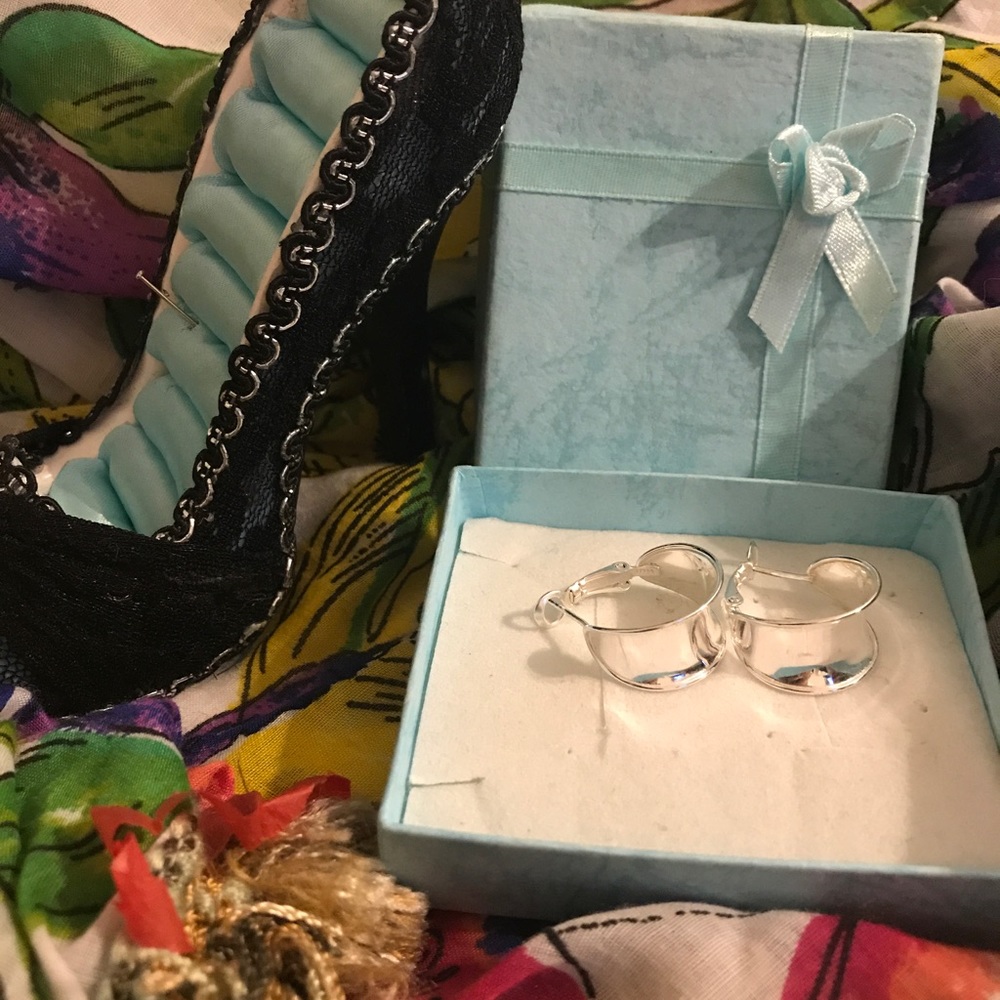 Sterling silver earrings