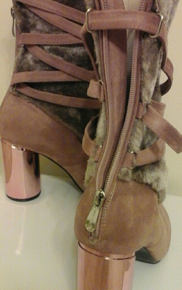 FAUX SUEDE BOOTS - Picture 3 of 3