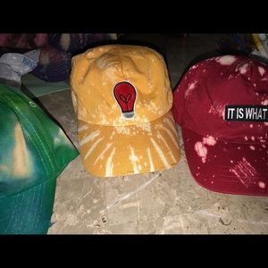 Distress custom cap