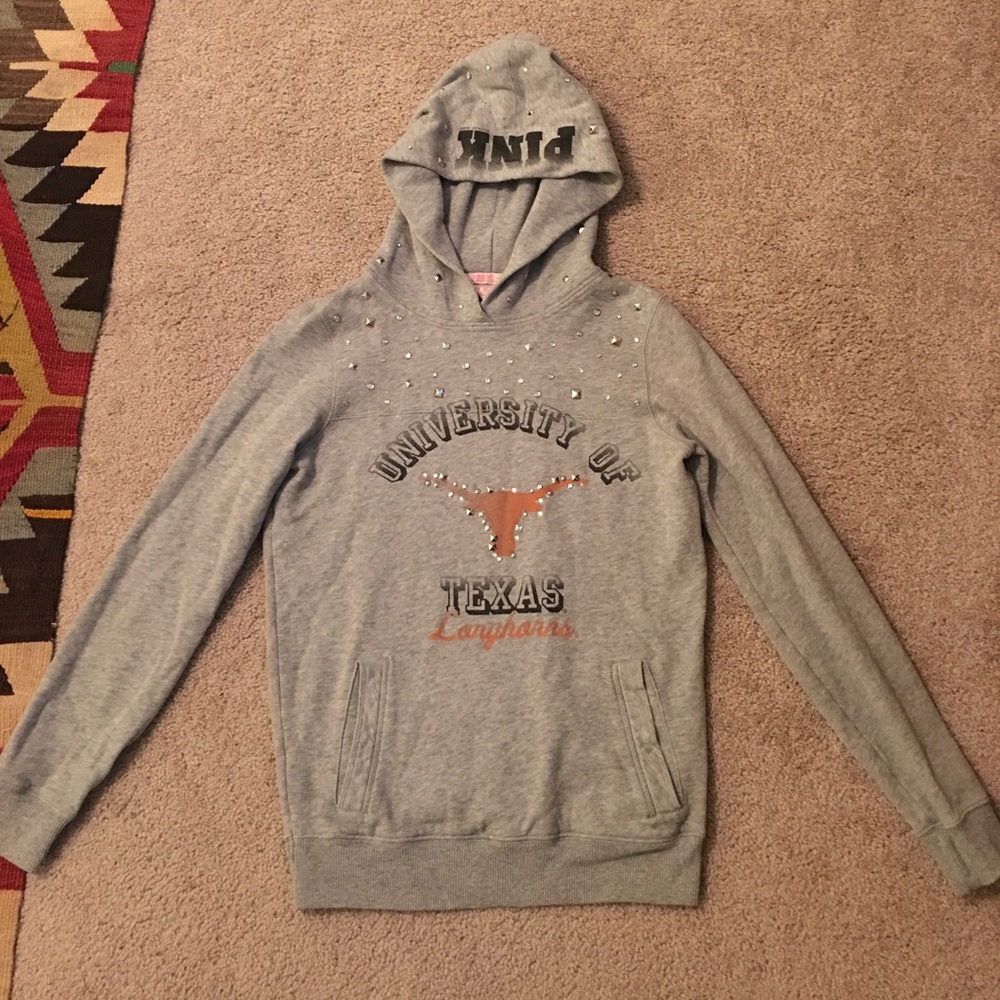 Victoria Secret Pink Texas Longhorns Hoodie