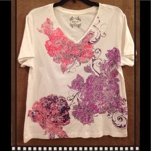 NICOLE MILLER NY FASHION SHORT-SLEEVE TEE/T-SHIRT NICOLE MILLER NY FASHION SHORT-SLEEVE TEE/T-SHIRT