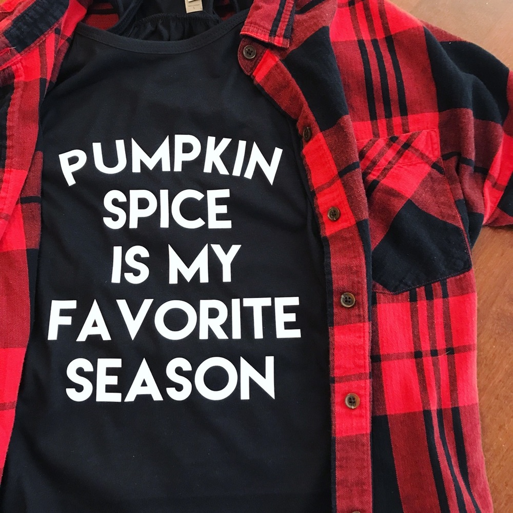 Pumpkin spice is my favorite season woman's shirt