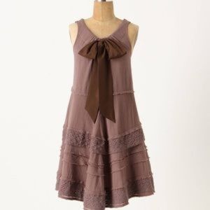 👗 Anthropologie mauve dress