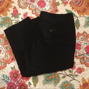 Black dress capris trousers sz 14