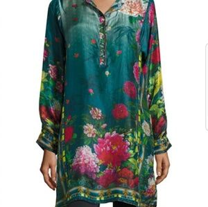 Johnny Was Silk Tunic