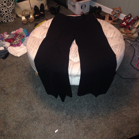 White House Black Market Pants - White House Black House Market black slacks size 8