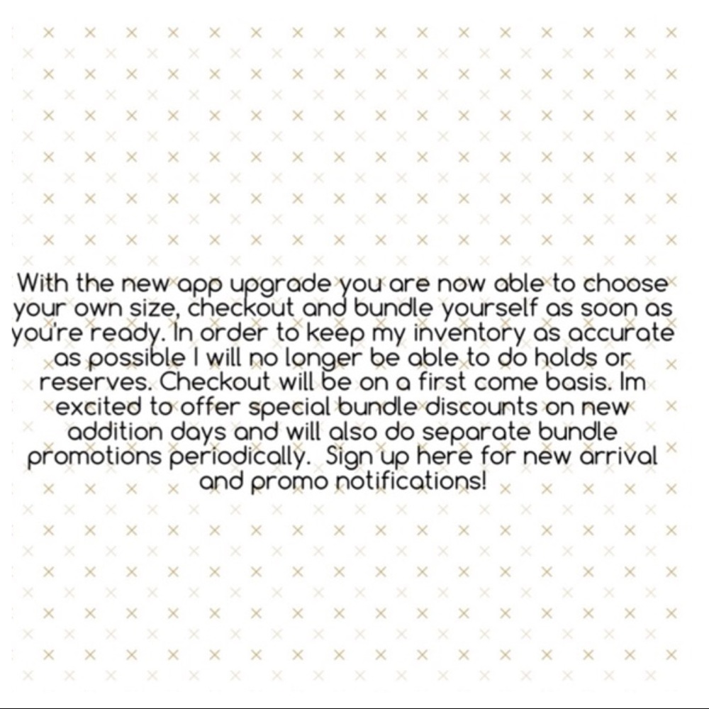 Sign Up For New Arrivals and Discount's - Picture 2 of 2