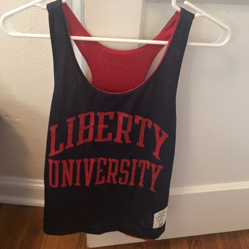 Reversible liberty university tank