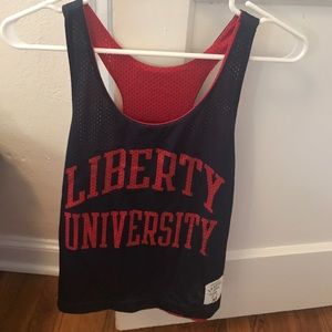 Reversible liberty university tank