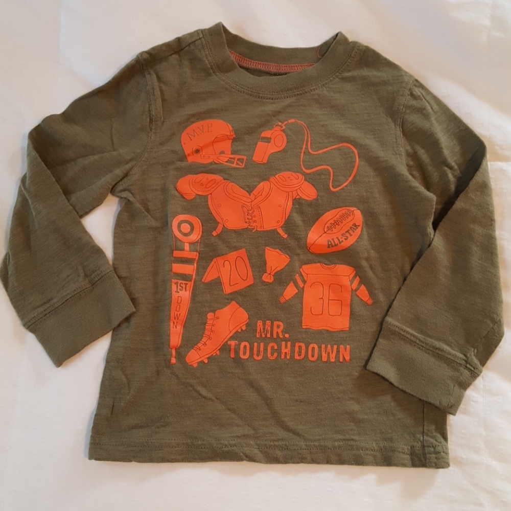 Carter's 2T Football Tee