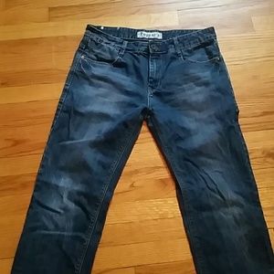 Vintage Wash Popper's Jeans EUC