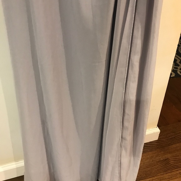 Lulus ROMANTIC BALLAD GREY STRAPLESS - Picture 6 of 8