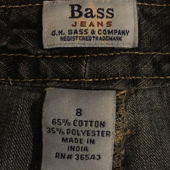 Bass Jean Skirt size 8 - Picture 2 of 2