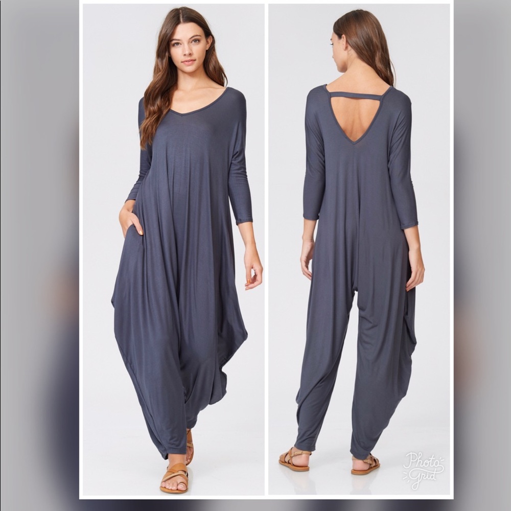 ✅✅CLOSET CLOSNG!!✅✅Elena Harem Jumpsuit