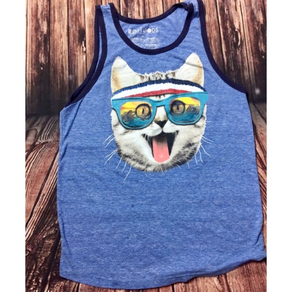 The Lost Gods Crazy Cat Tank Top