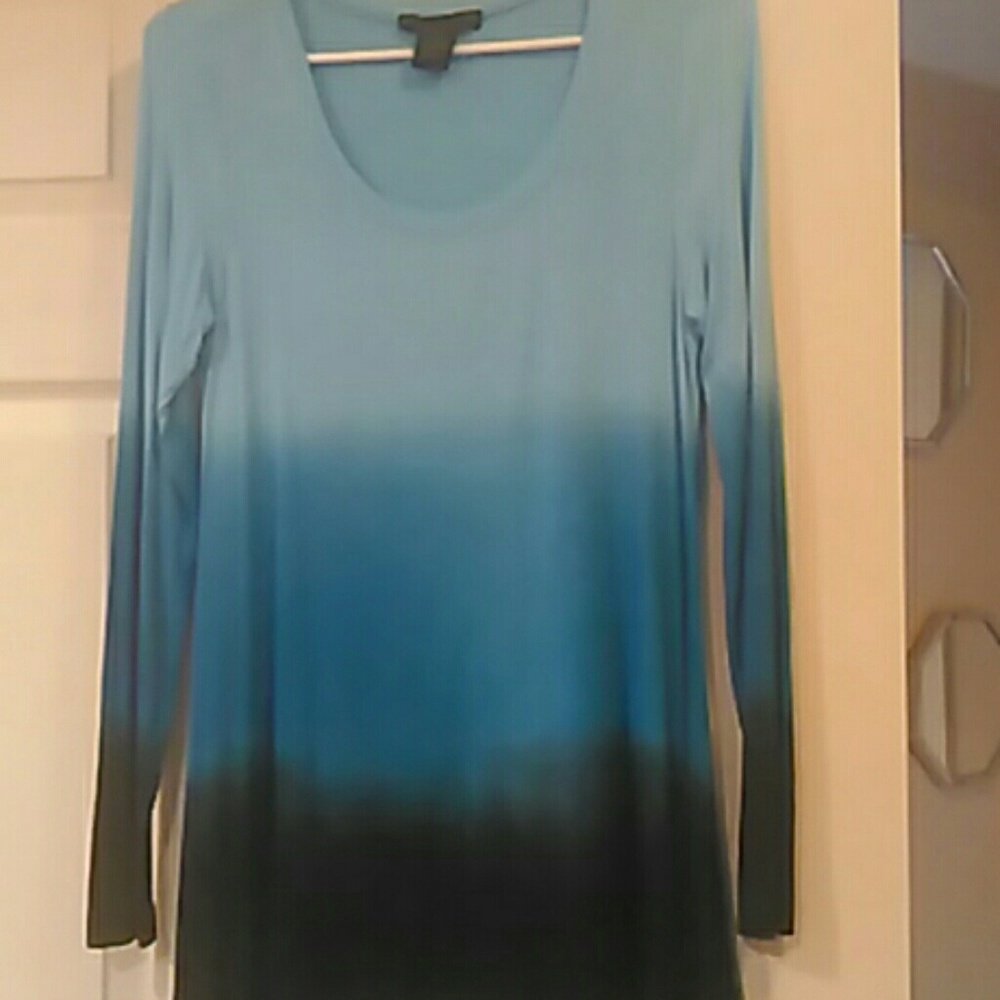 Ombre tunic top