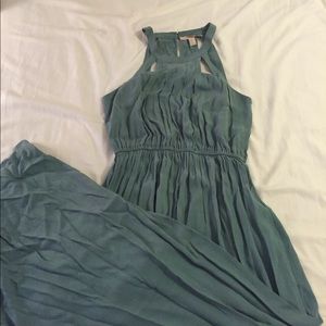 Forever 21 Blue green maxi dress