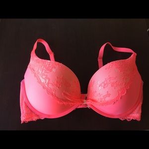 Victoria's Secret hot pink bra 34D