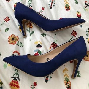Zara Cobalt Blue Heels
