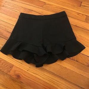 Zara Ruffled Shorts Small