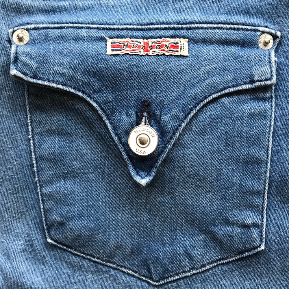 HUDSON Collin Skinny Crop denim