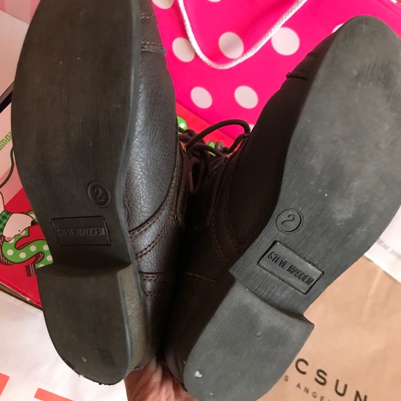 CLOSET CLOSING Steve Madden combat boots - Picture 8 of 8