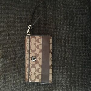 Coach wristlet