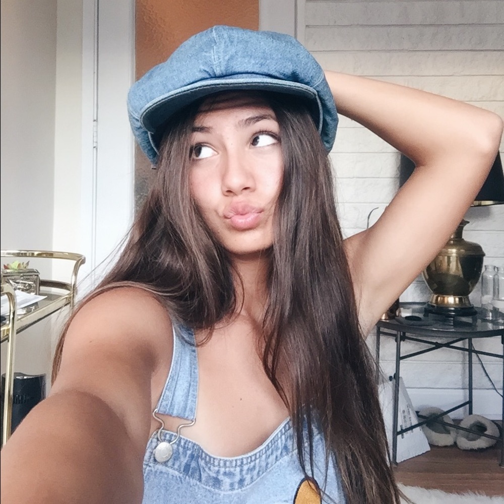 🚫🚫 SOLD 🚫🚫 Denim Greek fishermen hat