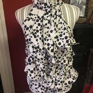 Valerie Bertinelli Sleeveless Blouse Size M