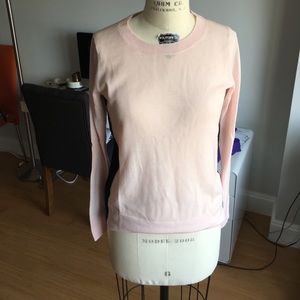 Club Monaco pink and black sweater.