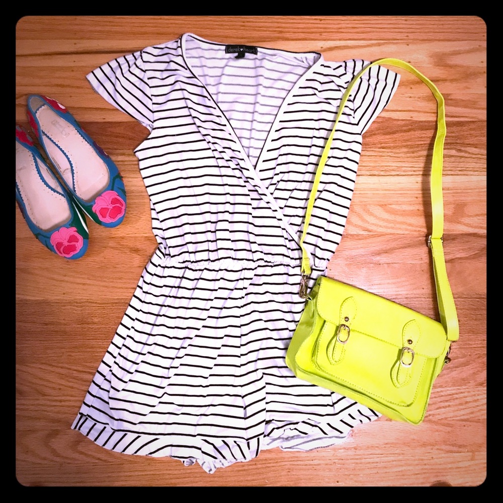 ✨Derek Heart Romper