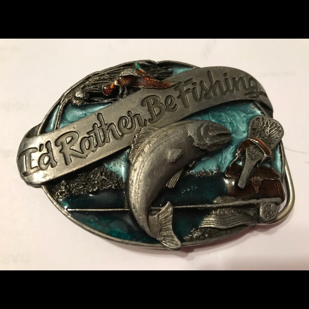 Sold/I'd rather be fishing buckle