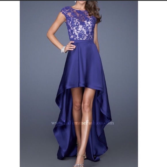 La Femme Dresses & Skirts - La femme prom high low dress
