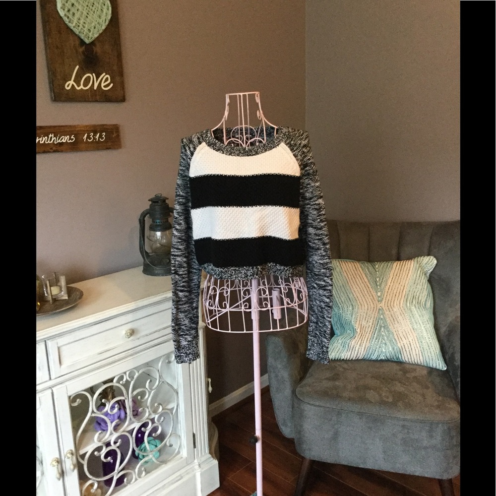 Express cropped sweater
