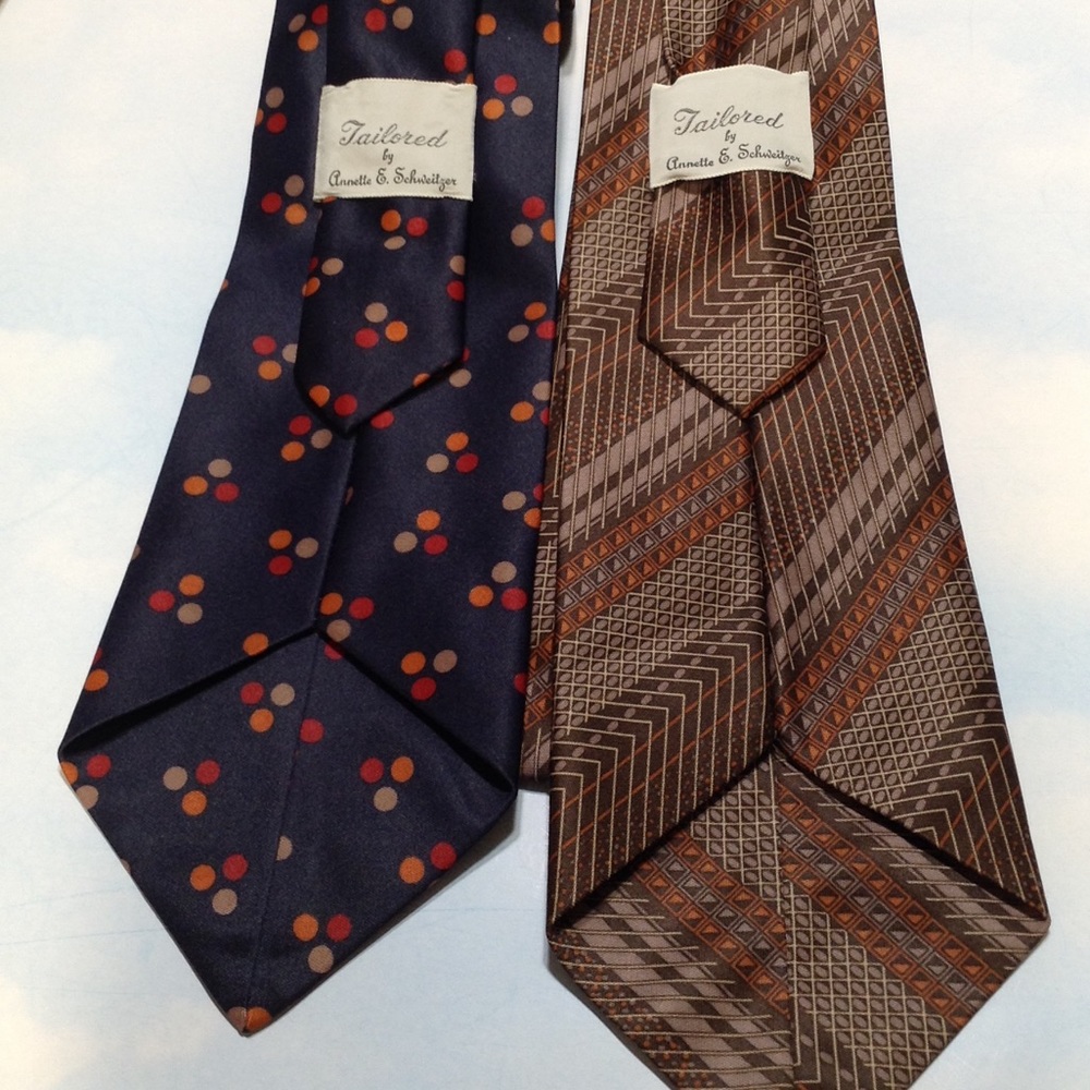 Tailored By Annette E . Schweitzer Men's Tie