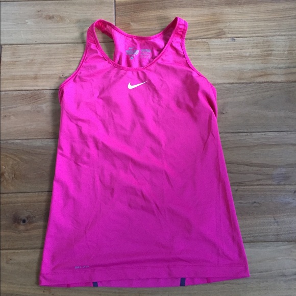 Nike Tops - Nike Pro Combat Dri-fit fitted Tank Top Size M