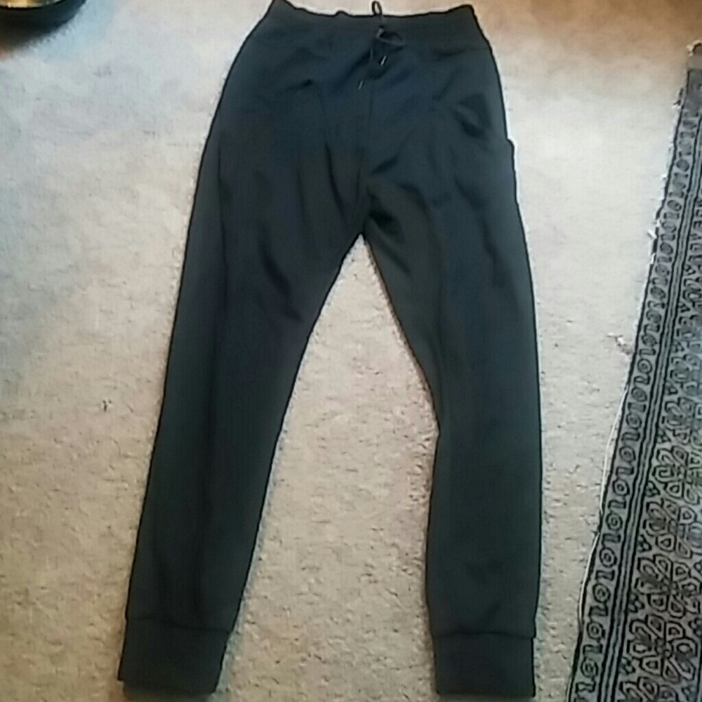 Forever 21 black drop crotch pants/jogger's
