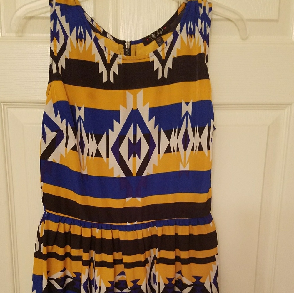 Like new!  Multi color dress size M.