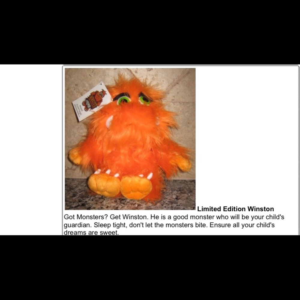 Winston Plush Sweet Dreams