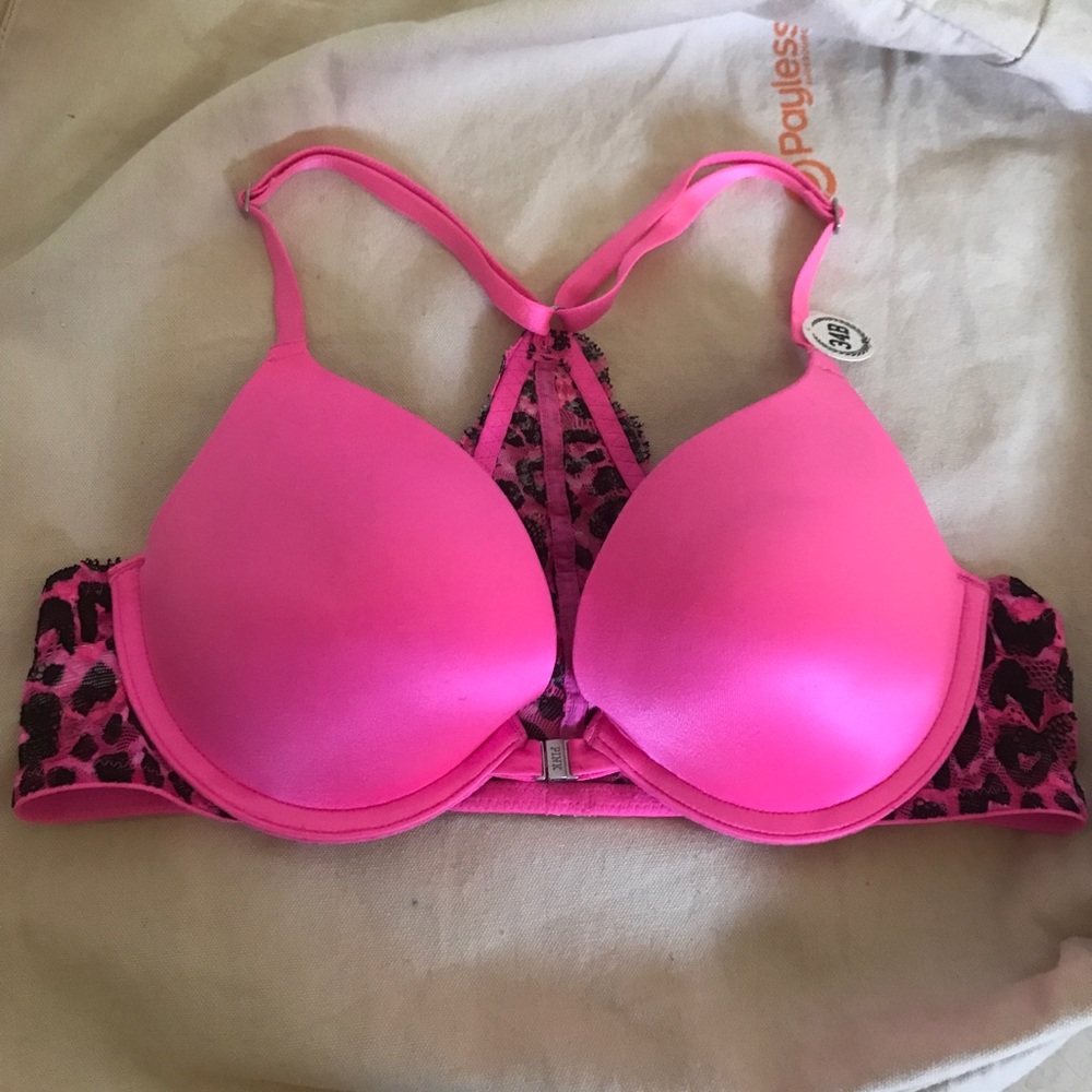 Victoria Secret Pink push up racerback bra