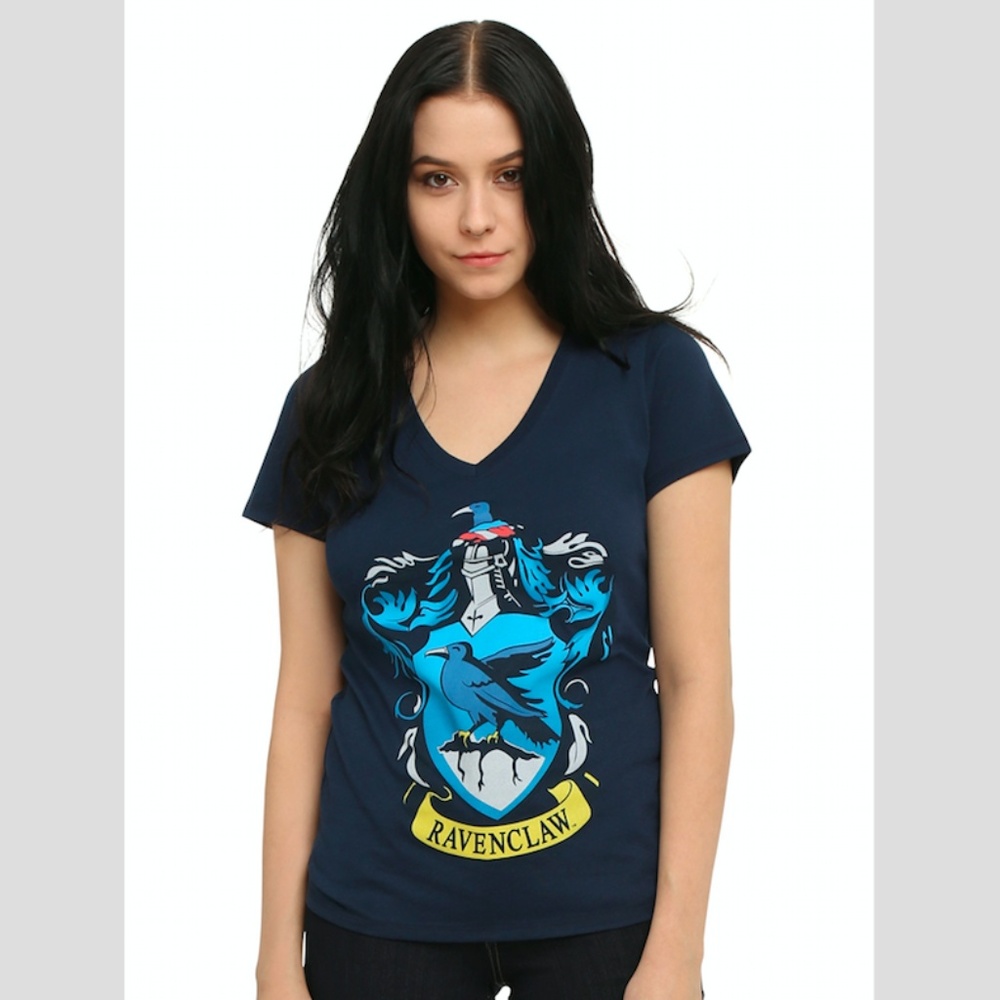 Ravenclaw House Harry Potter V-Neck Tee