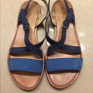 Cole Haan blue sandals