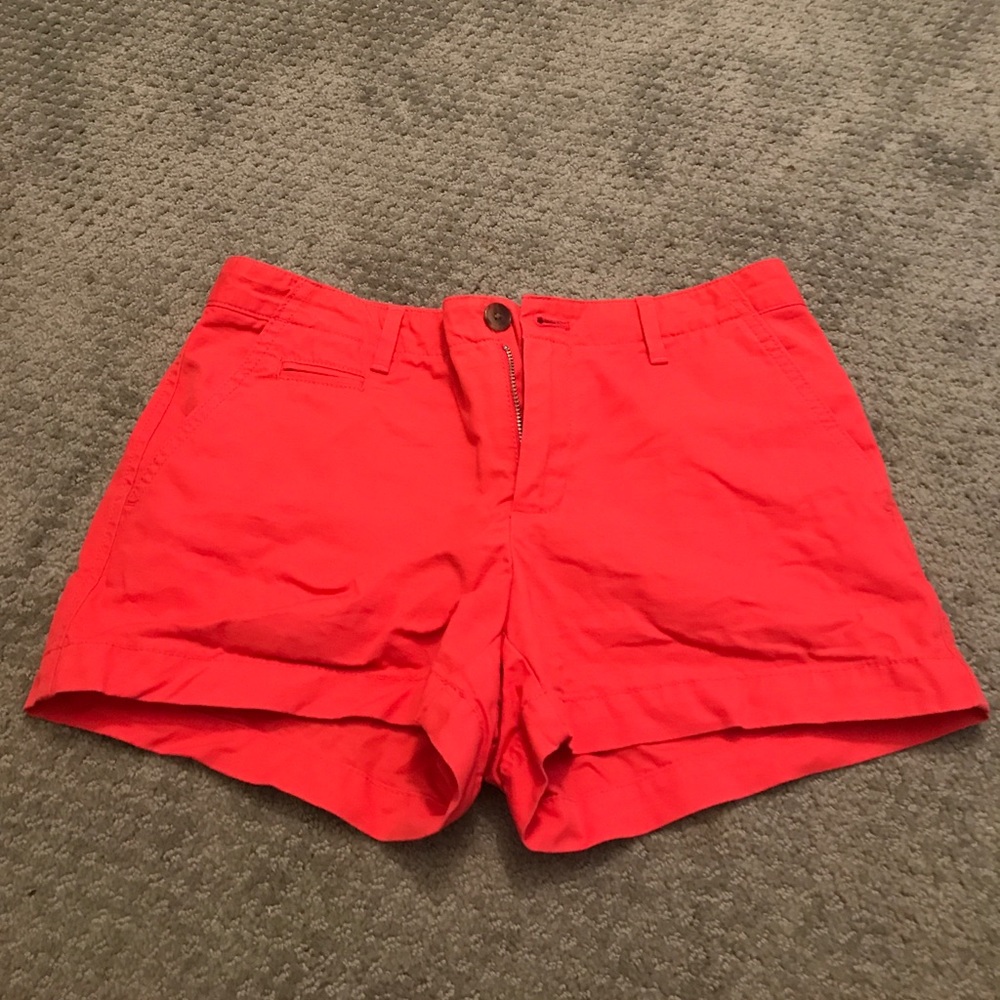 Red shorts