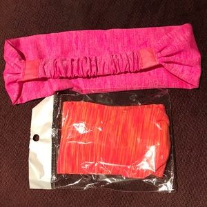 SOLD!! 2 workout gym headbands