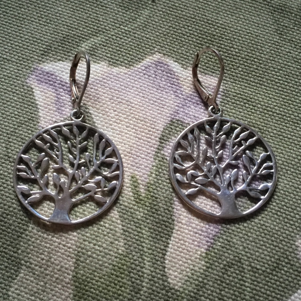 Sterling silver Artisan crafted earrings