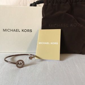 Authentic Michael Kors Rose Gold bangle bracelet