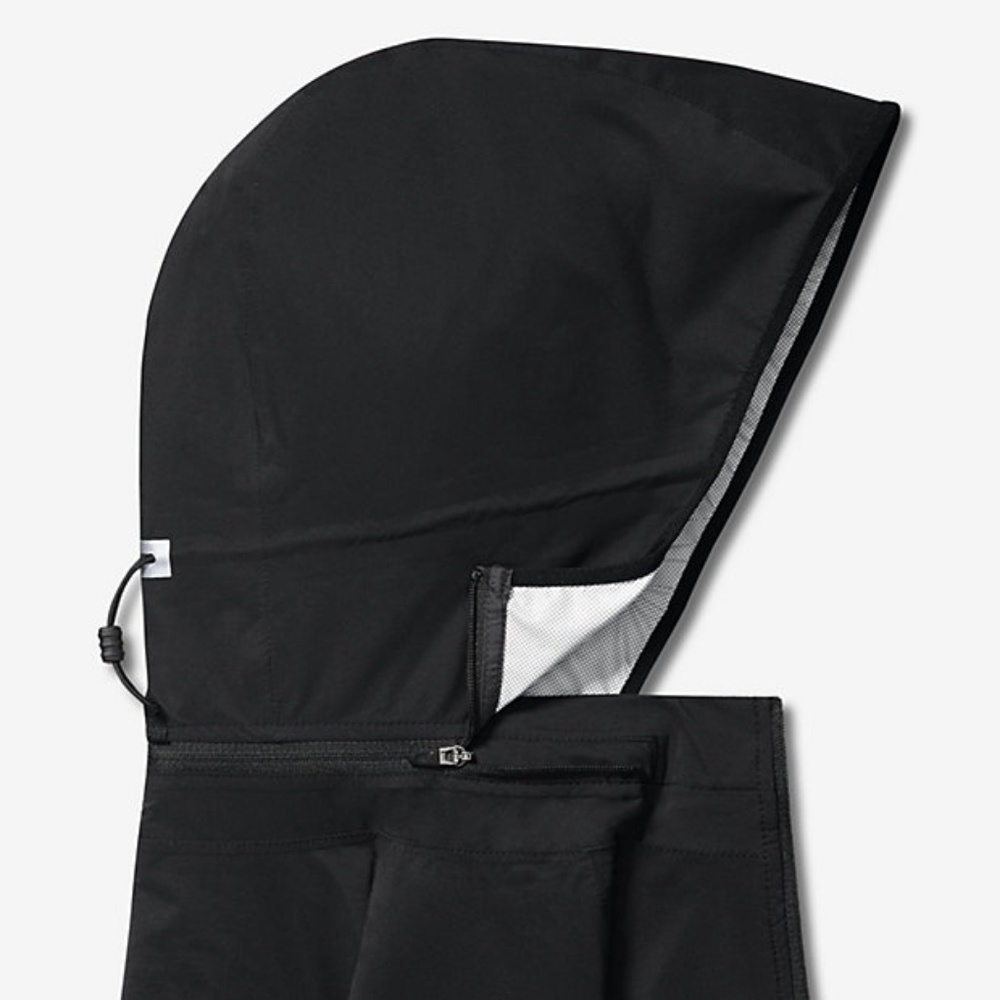 Nike Shield Black Anthracite Running Rain Jacket - Picture 4 of 7