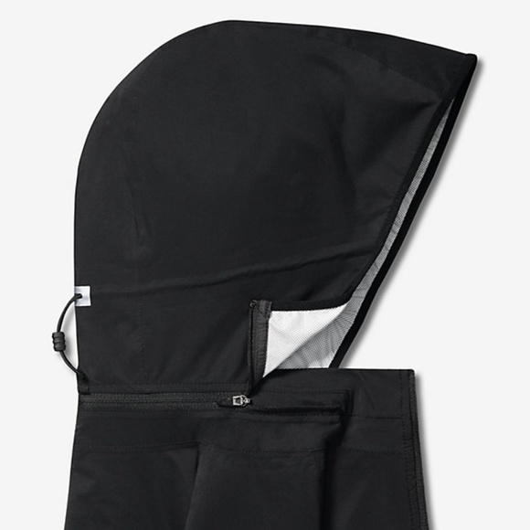 Nike Shield Black Anthracite Running Rain Jacket - Picture 4 of 7