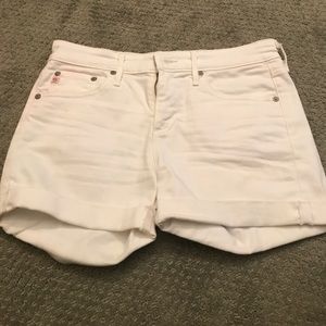 White shorts White shorts