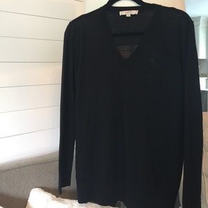 Loft V-Neck Lightweight Sweater